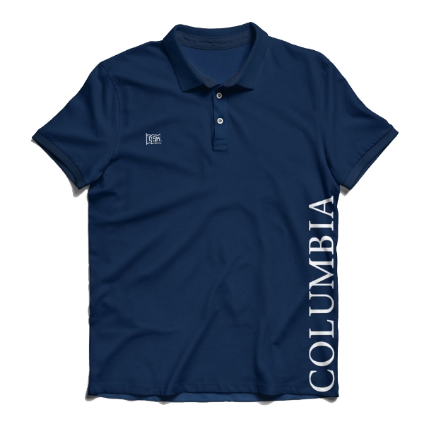 Picture of Basic Polo Shirt with Trim Vertical Logo - CSM