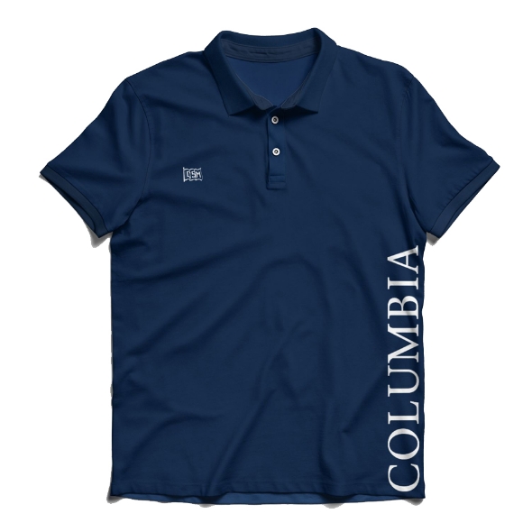 Picture of Polo Shirt with Trim - Vertical Logo