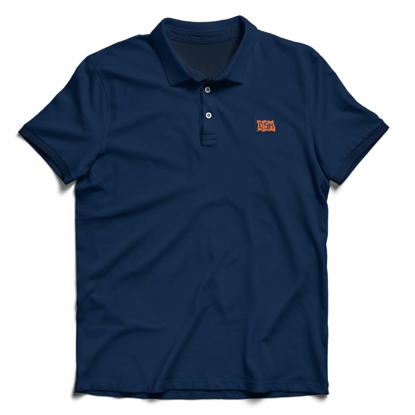 Picture of Basic Polo Shirt - Navy Blue