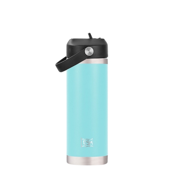 Picture of INSULATED WATER BOTTLE WITH STRAW - TIRQUOSE