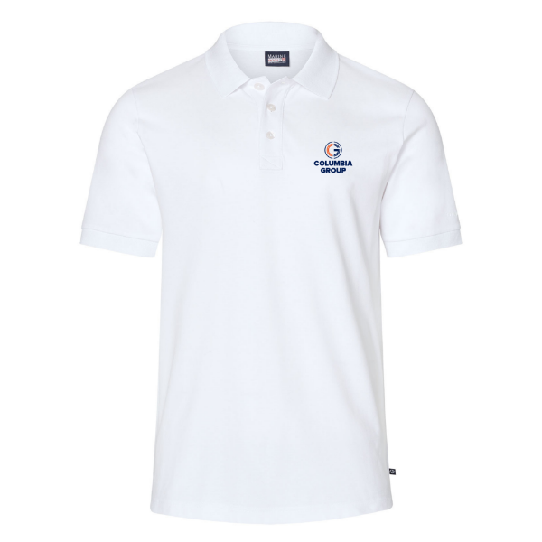 Picture of Marine Pool Crew Premium Polo 2 White - CG
