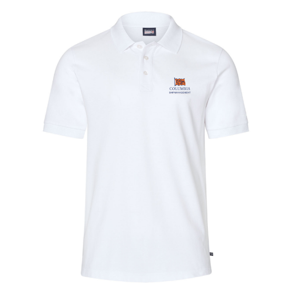 Picture of Marine Pool Crew Premium Polo 2 Men WHITE - CSM