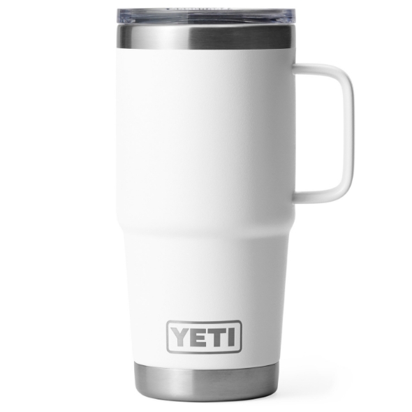 Picture of YETI RAMBLER 20oz TRAVELMUG WHITE