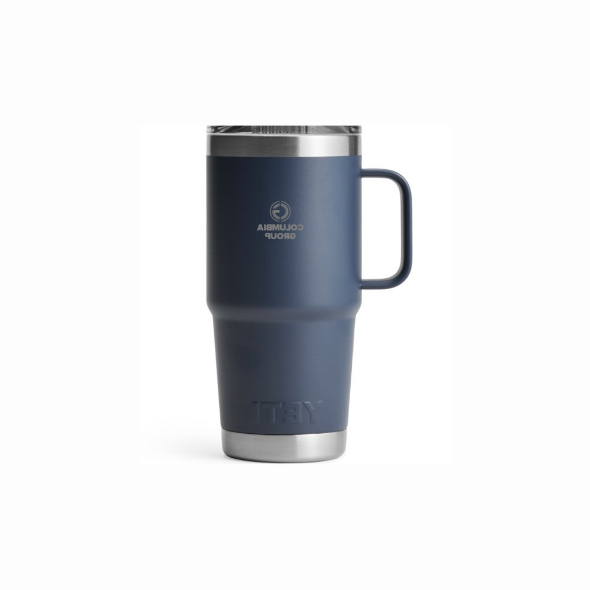 Picture of YETI RAMBLER 20oz TRAVELMUG NAVY - CG