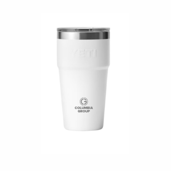 Picture of YETI RAMBLER 20oz (591ml)  STK WHITE - CG