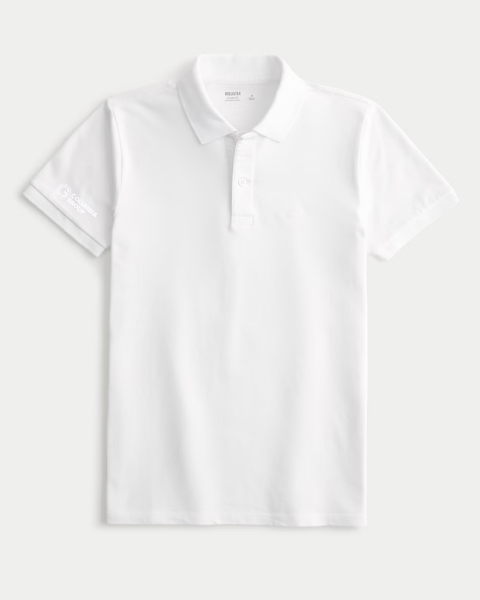 Picture of HOLLISTER POLO SHIRT WHITE - CG
