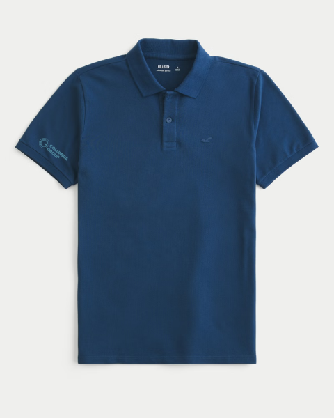 Picture of HOLLISTER POLO SHIRT NAVY - CG