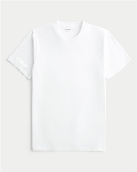 Picture of Hollister Crew Neck T-Shirt White - CG