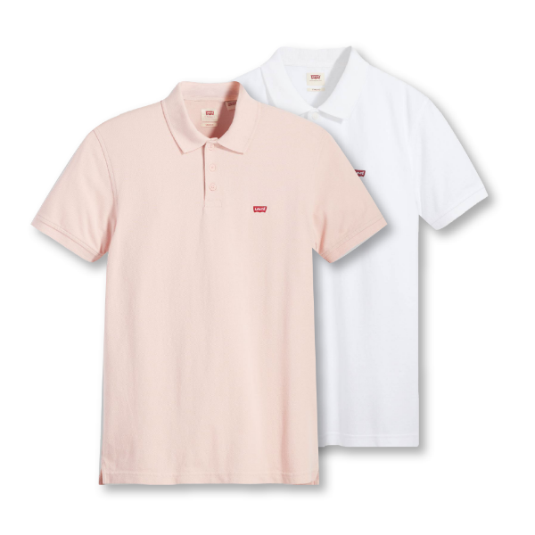 Picture of Levi’s Polo Pack – White & Pink